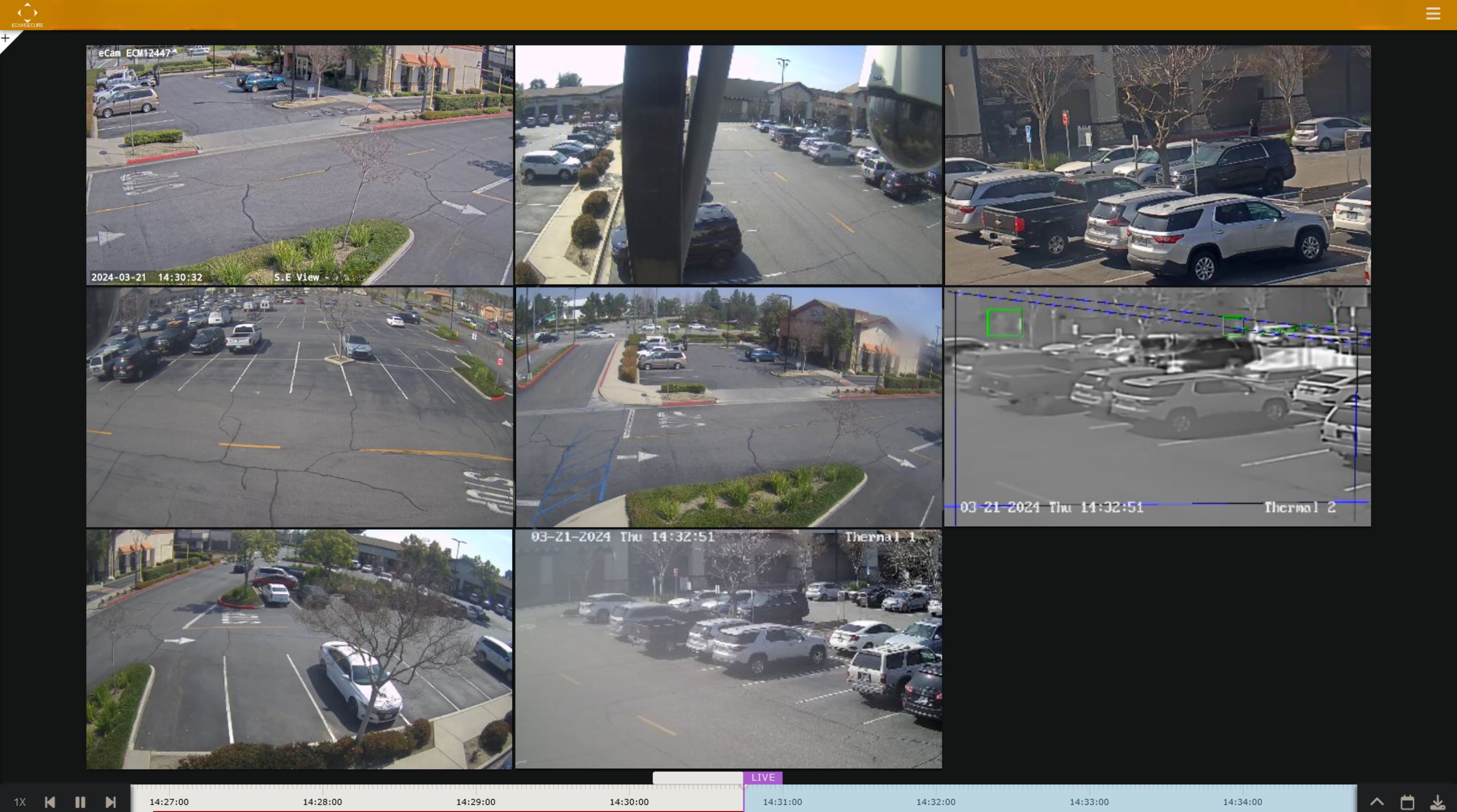 ECAMSECURE Virtual Monitoring