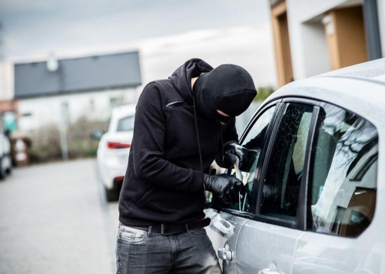 Security services and theft prevention for parking lots