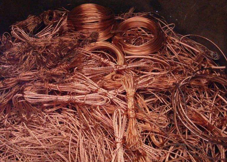 Secure from theft copper wires